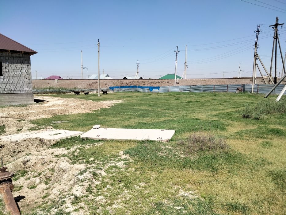 Участок с домом.