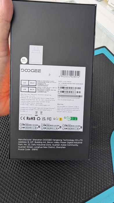 Doogee S300, 12/512 GB, Nou, 2 ani garanție