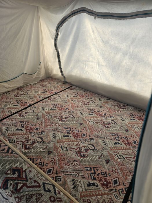 Rulota camper cort pliabil