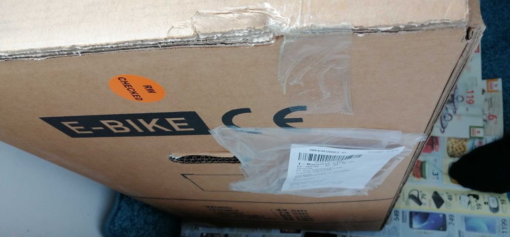 Bicicleta electric pliabila MYRIA Traveller MC3,SIGILATA,OFERTACRACIUN