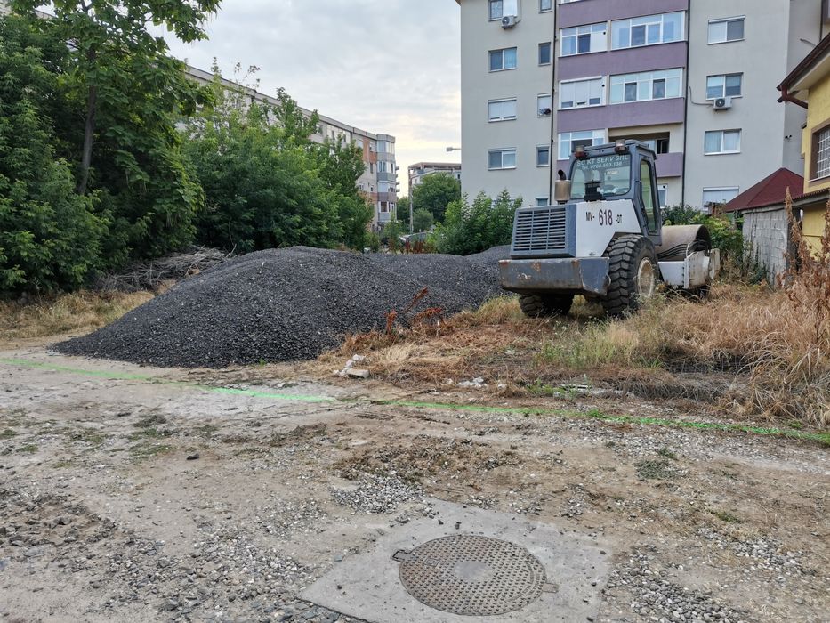 Asfalt frezat/piatră spartă