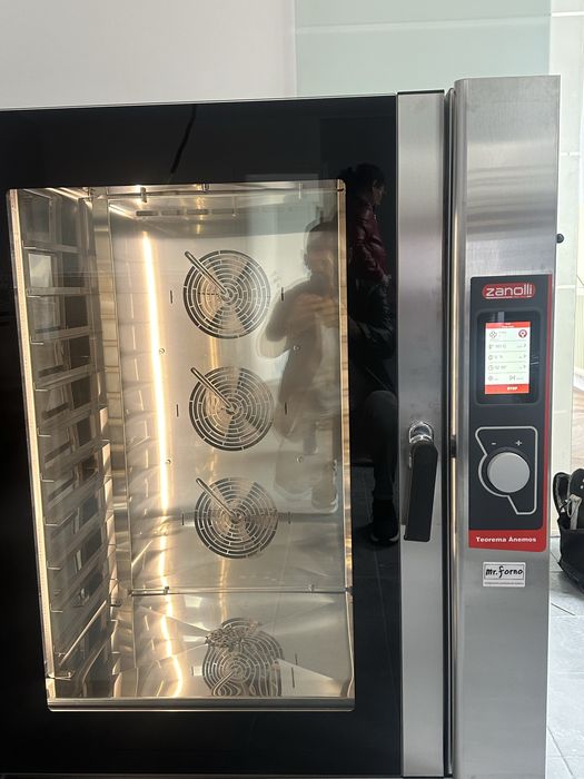 Cuptor gastronomie 10 tavi Zanolli Anemos Touch cu suport, NOU