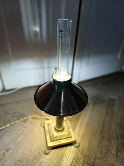 Accesoriu decorațiune lumina alama vintage colectie Franța 1970