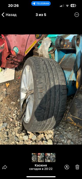 Продам резину с дисками на БМВ