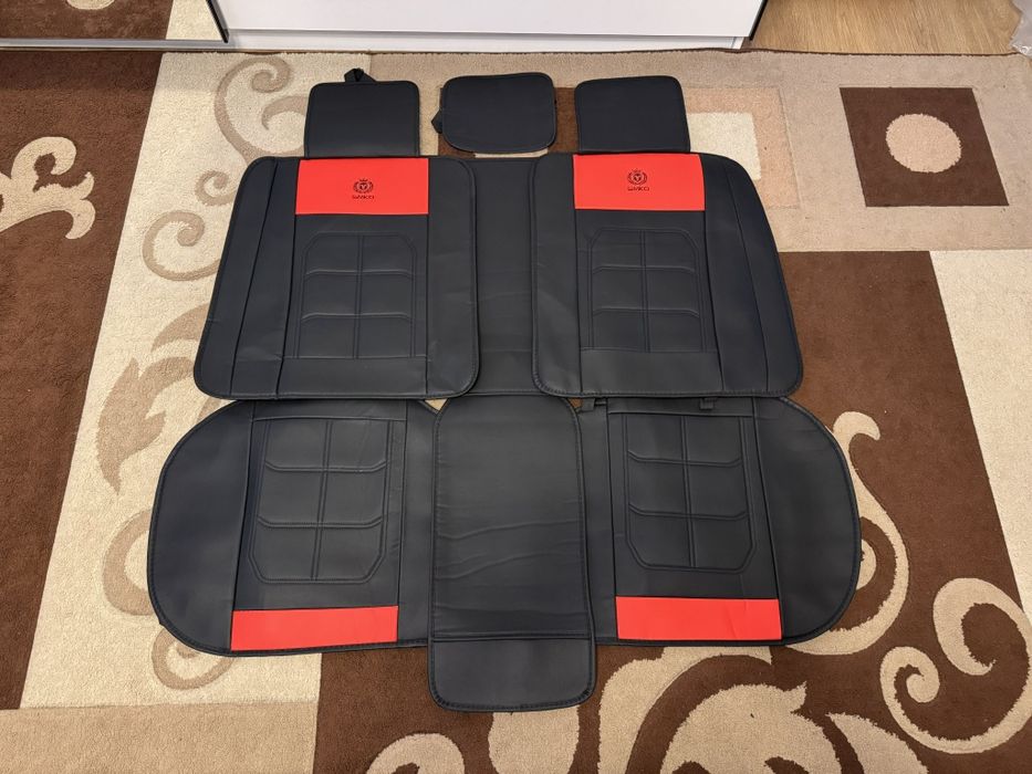 Huse scaune auto piele - universale / set interior