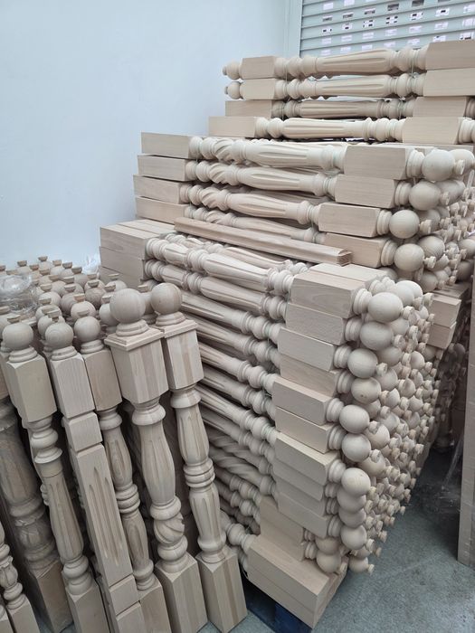 Trepte din lemn grosimea 4 cm fag/stejar