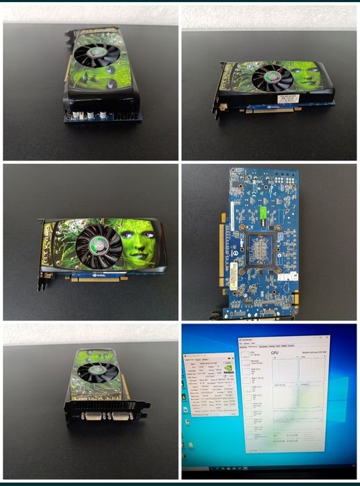 Placa Nvidia GeForce 9500 gtx 460 procesor intel ram owc rami