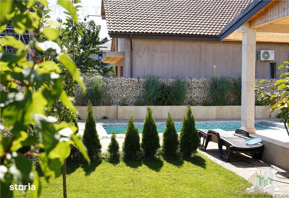 Vila lux 5 camere cu piscina in Dragomiresti-Vale