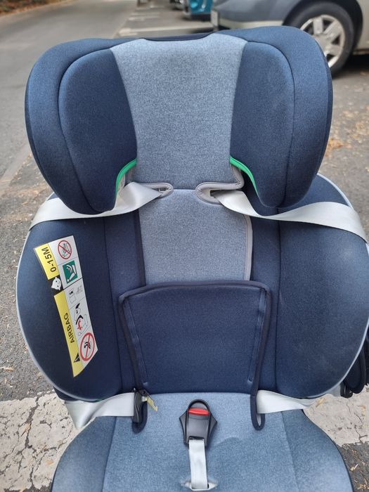 Scaun auto Tweety Plus iSize Buf Boof Blue cu isofix Rotativ 360 grade