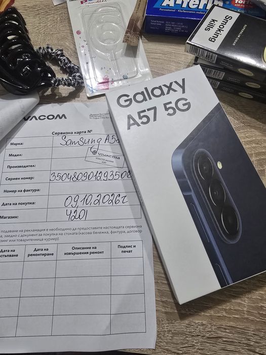 Продавам чисто нов Samsung Galaxy A57 5G.