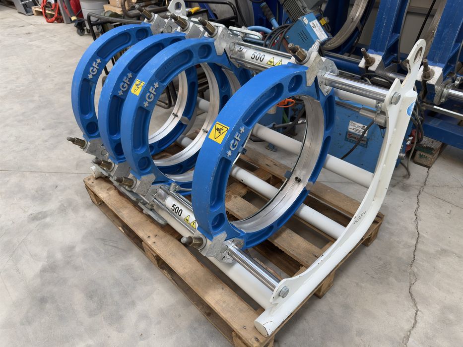 Aparat de sudura cap la cap Georg Fischer 500 mm semiautomat cu protoc