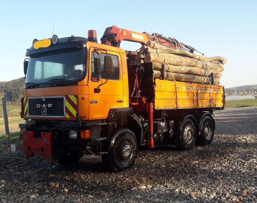 Camion forestier basculabil MAN 6x4