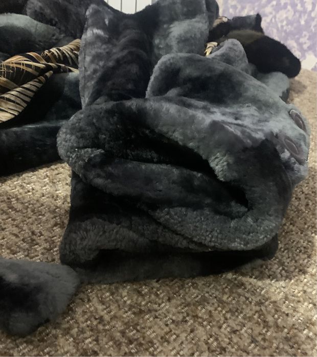 Мутоновая шуба.