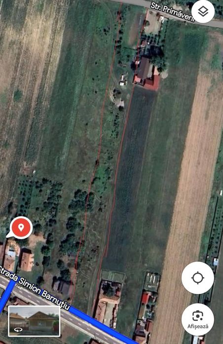 Vand teren intravilan Teius