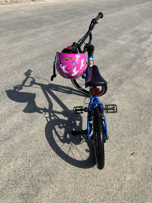 **Bicicletă pentru copii Academy Grade 3 Belt - 16" Albastră**