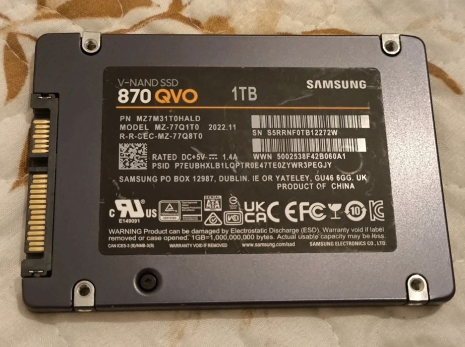 Samsung 1tb ssd sata