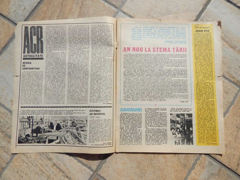 Revista Autoturism nr 1 1985 Bucuresti Sectorul 6 • OLX.ro