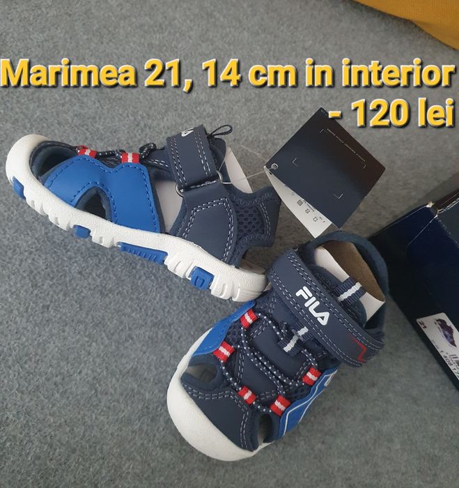 Sandale copii, Fila, noi
