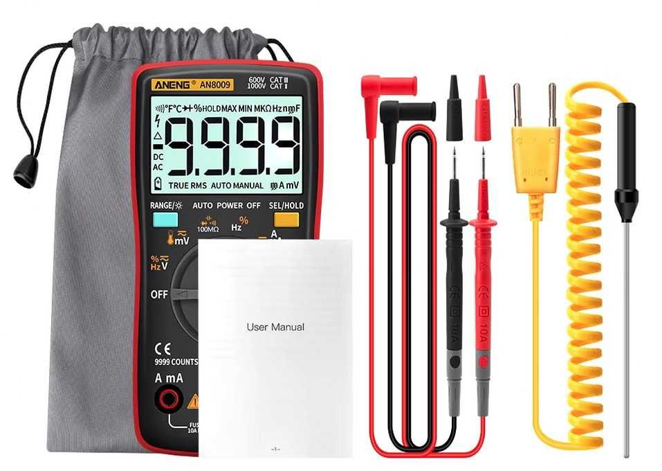 Мултиметър ANENG AN8009 True-RMS