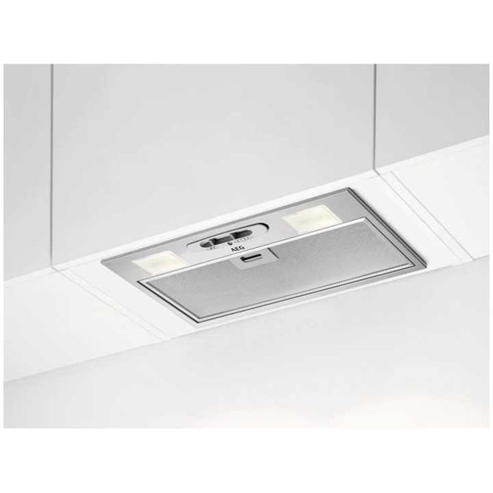 Hotă incorporabilă AEG DGB3523S, cu capotă încorporată, de 52cm (nu este telescopica)