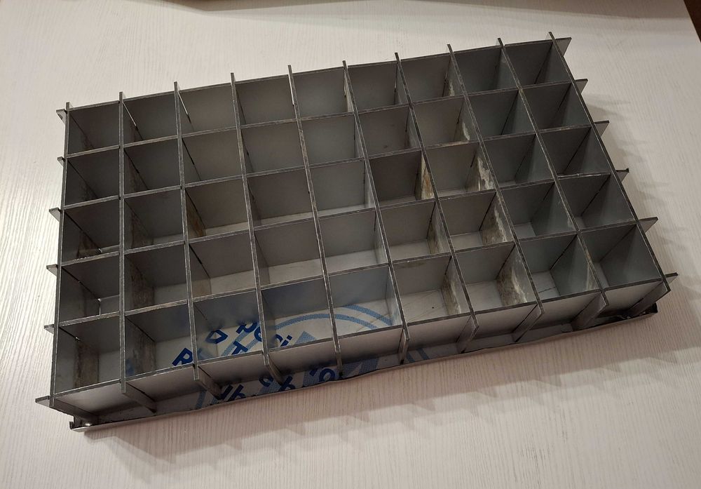 Кассета разборная с ячейками с поддоном(лоток) для выращивания рассады