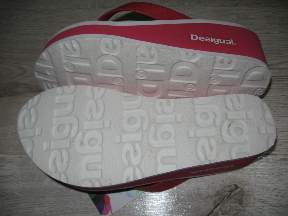 Desigual дамски джапанки с платформа - с етикет