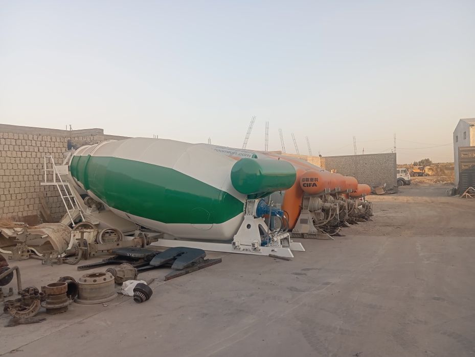 Миксер бочкалари 8 10 12 кубалик