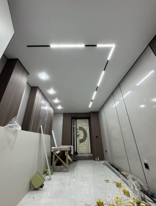 Натежной потолок