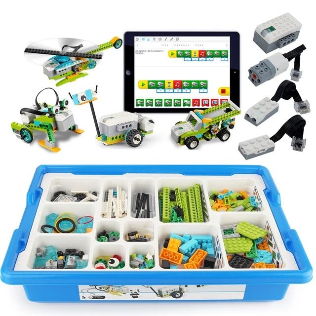 Lego Wedo 2.0 full set 2 мотора+зарядное аккумулятор+800 инструкции