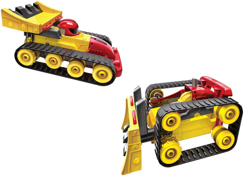 Състезателен Булдозер Трансформираща Кола с дистанционно Little Tikes