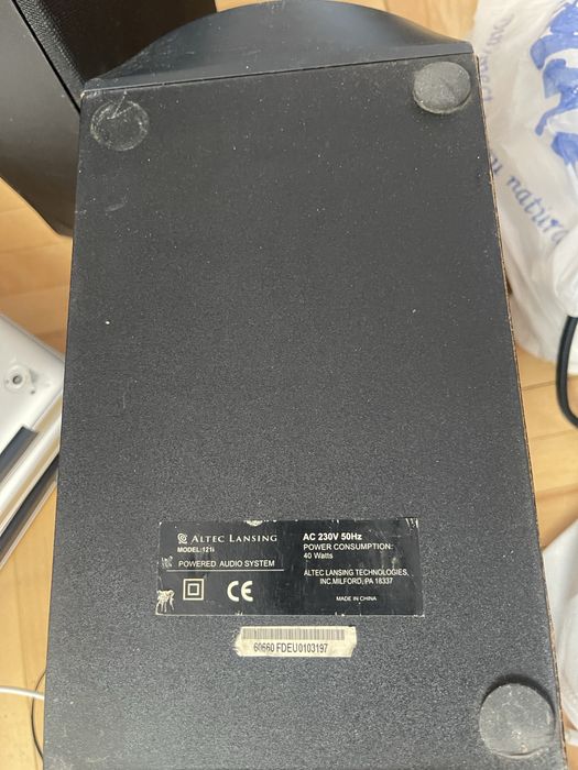 sistem audio 50Hz 40w altec lansing 121i
