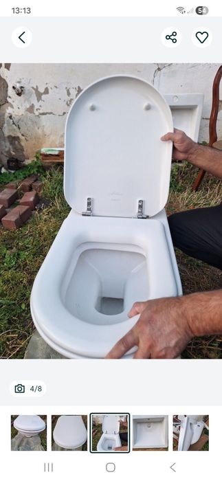 Итальянский унитаз подвесной