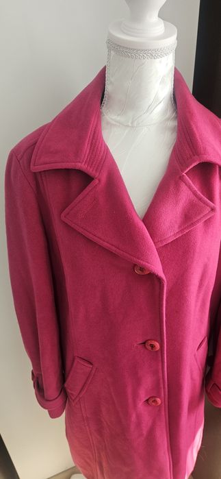 Palton fuchsia casmir