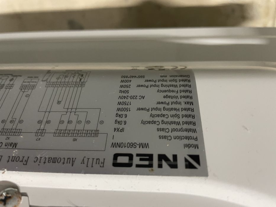Пералня NEO WM-S6010NM 6кг