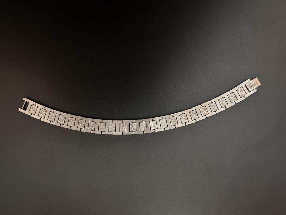 Bratara Lacoste Argintiu