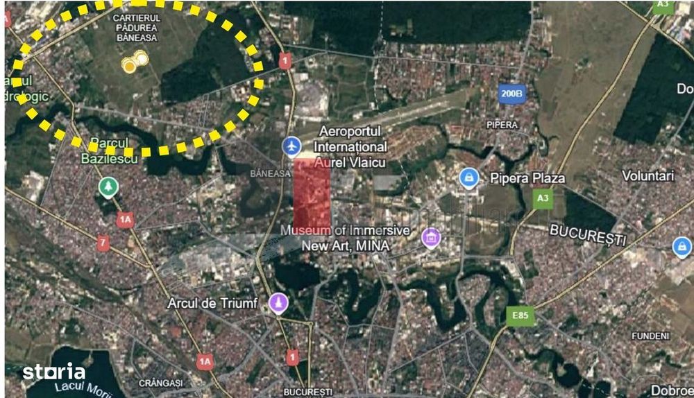 Teren  cartier Padurea Baneasa