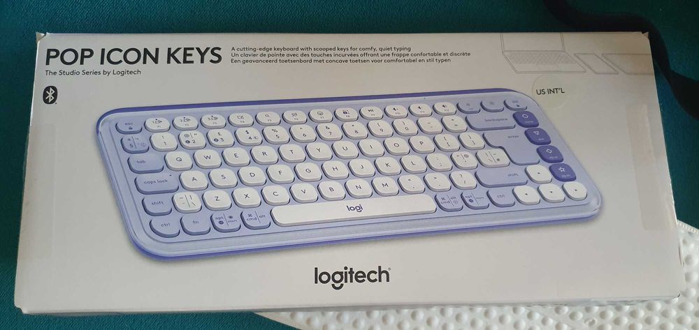 Tastatură Logitech Pop Keys Daydream - garanție inclusă