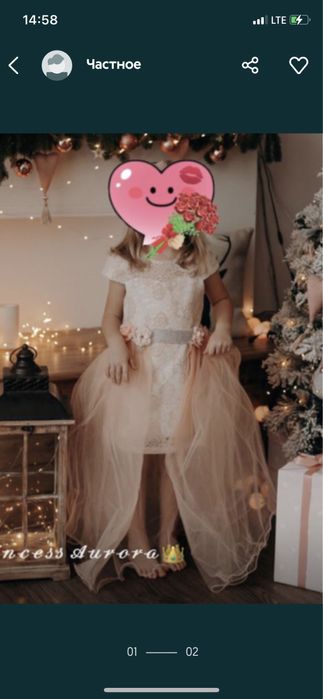 Платья на девочку фирменные