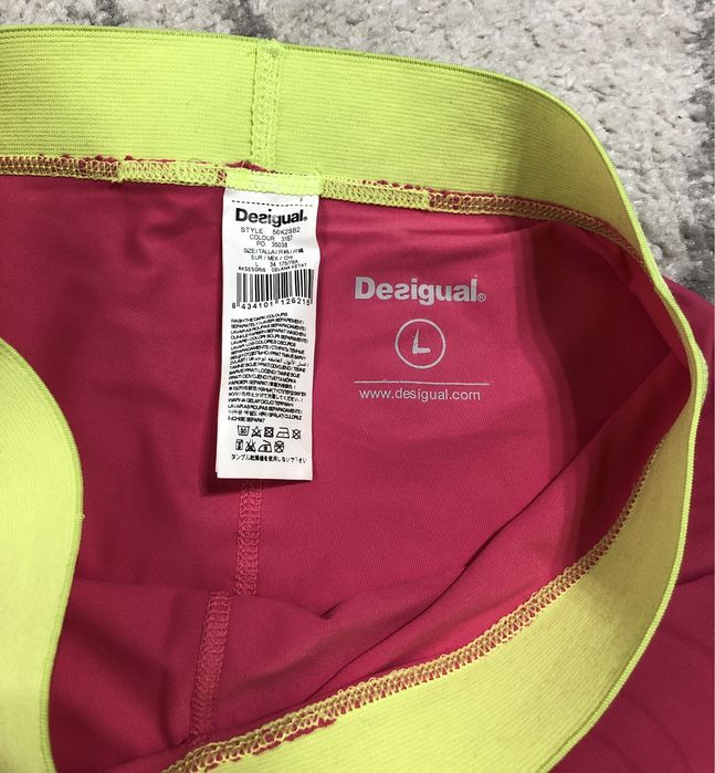 Colanti sport roz desigual pantaloni sport M iegari colanti fitness