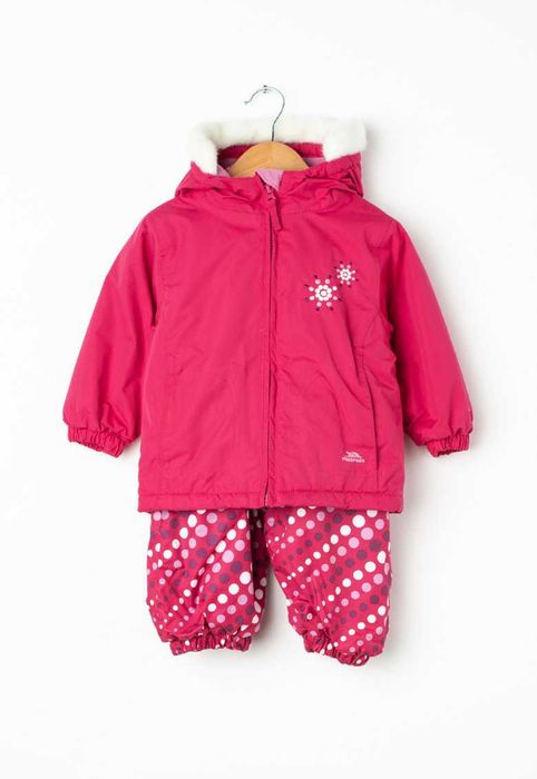 Непромокаем и ветроустойчив розов ски екип Iggle 2 части Trespass