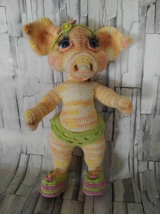 свинка Полинка  красотка