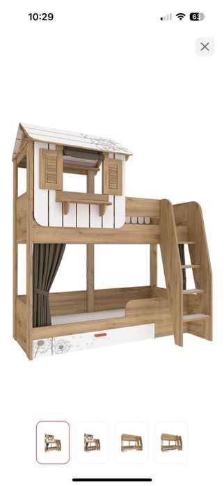 Двухъярусная кровать Любимый Дом