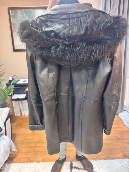 Дамско яке от естествена кожа