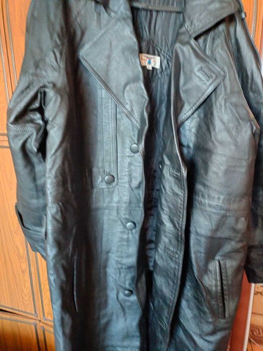 Продам плащ кожанный