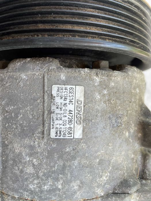 Compresor AC Toyota Corolla/ Auris 1.6 Denso 6SES14C + Evaporator bord