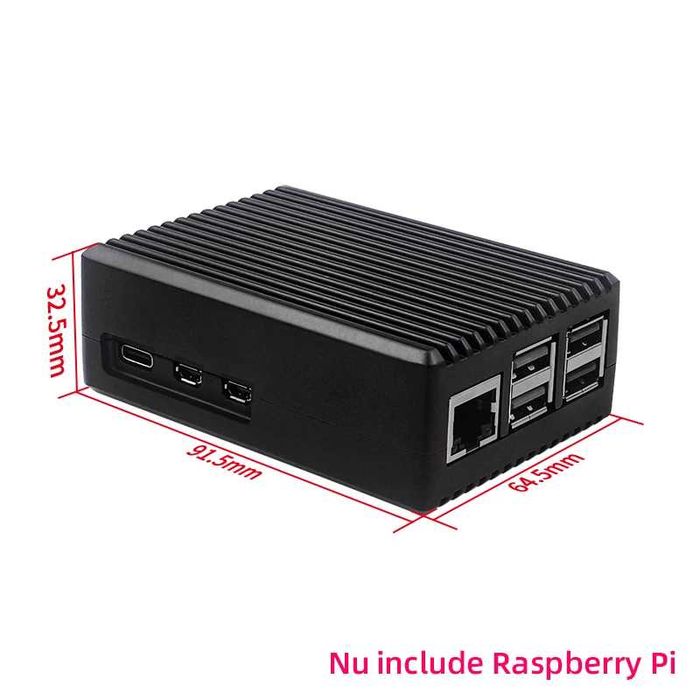Carcasa FANLESS Raspberry Pi 5