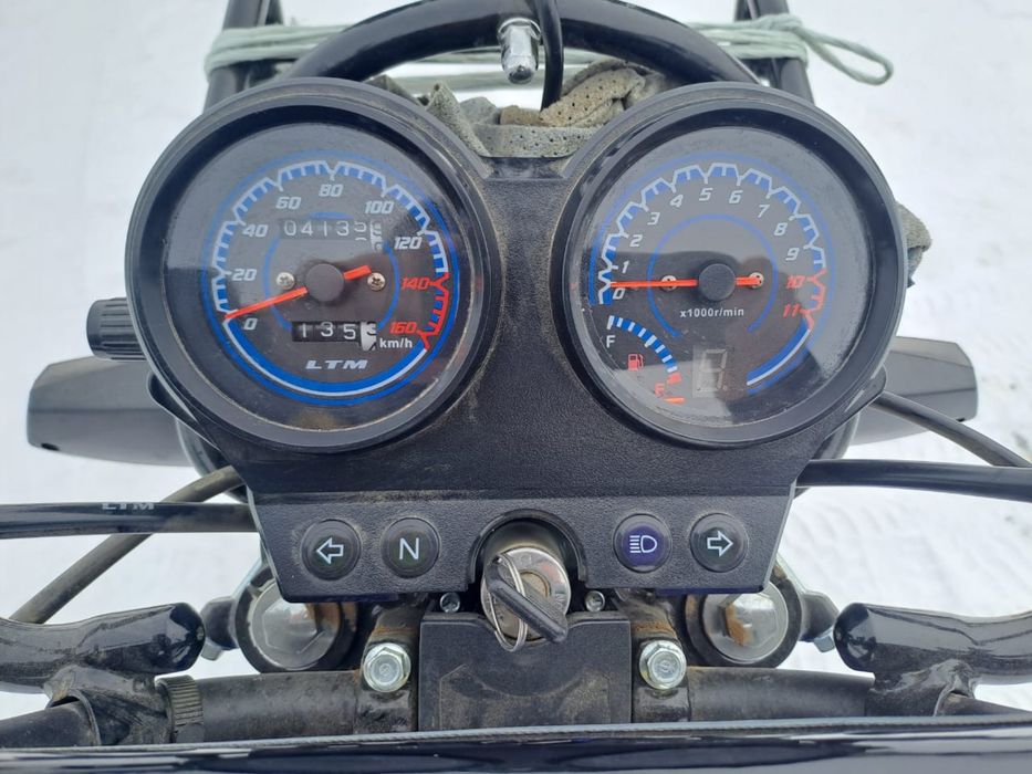 Мотоцикл в хорошем состоянии.