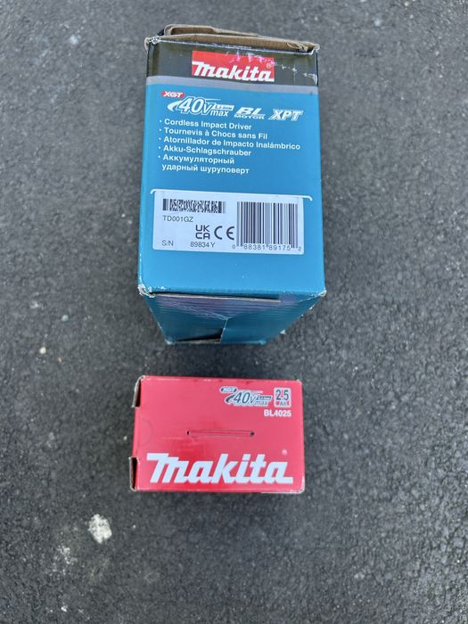Makita TD 001GZ impact 40V