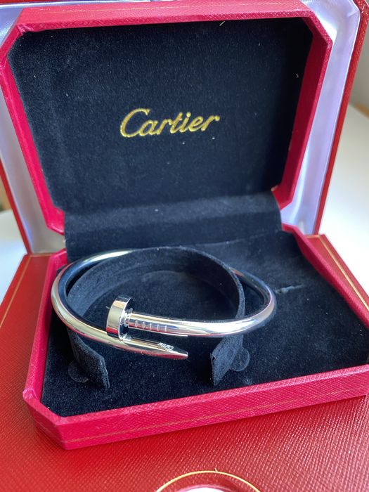 Brățara Cartier Cui 22 din aur alb 750