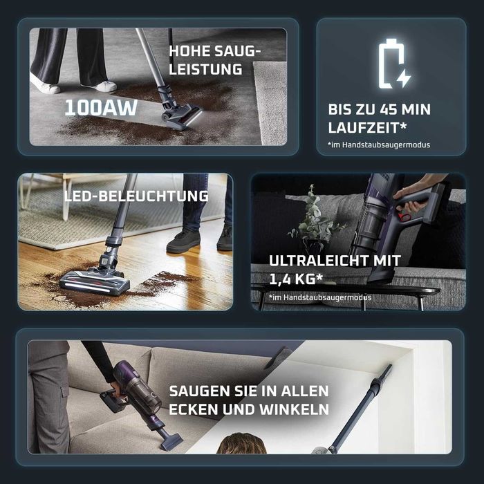 Вертикална прахосмукачка Rowenta X-Pert 6.60 (RH6838)